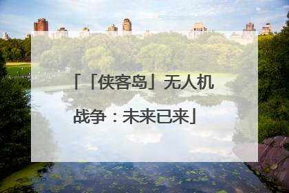 「侠客岛」无人机战争：未来已来