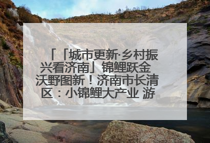 「城市更新·乡村振兴看济南」锦鲤跃金 沃野图新！济南市长清区：小锦鲤大产业 游出农旅新风景