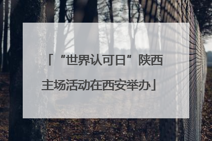 “世界认可日”陕西主场活动在西安举办