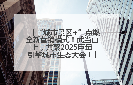 “城市景区+”点燃全新营销模式！武当山上，共聚2025巨量引擎城市生态大会！