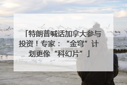 特朗普喊话加拿大参与投资！专家：“金穹”计划更像“科幻片”