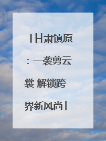 甘肃镇原：一袭剪云裳 解锁跨界新风尚