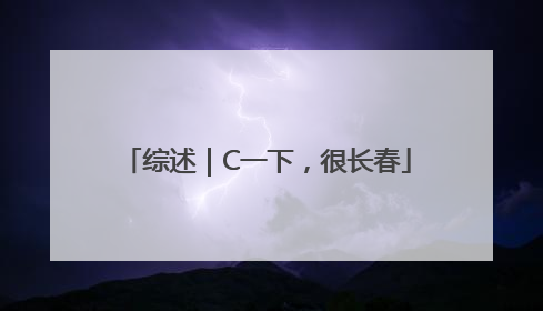 综述｜C一下，很长春