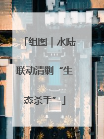组图｜水陆联动清剿“生态杀手”