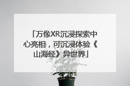 万像XR沉浸探索中心亮相，可沉浸体验《山海经》异世界