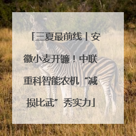 三夏最前线丨安徽小麦开镰！中联重科智能农机“减损比武”秀实力