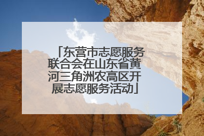东营市志愿服务联合会在山东省黄河三角洲农高区开展志愿服务活动