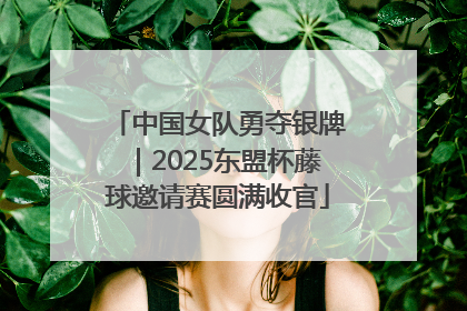 中国女队勇夺银牌｜2025东盟杯藤球邀请赛圆满收官