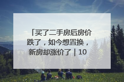 买了二手房后房价跌了，如今想置换，新房却涨价了｜100个买房故事