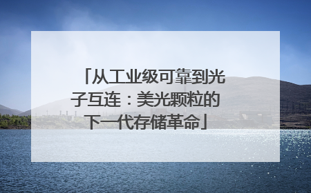 从工业级可靠到光子互连：美光颗粒的下一代存储革命