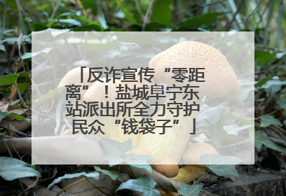 反诈宣传“零距离”！盐城阜宁东站派出所全力守护民众“钱袋子”