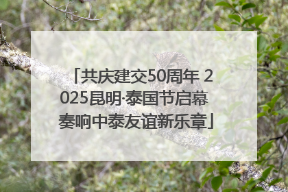 共庆建交50周年 2025昆明·泰国节启幕 奏响中泰友谊新乐章