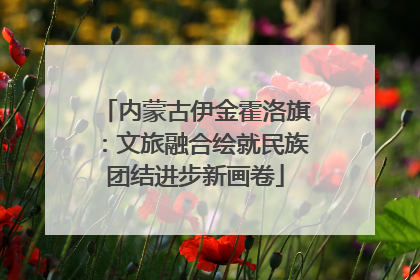 内蒙古伊金霍洛旗：文旅融合绘就民族团结进步新画卷