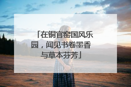 在铜官窑国风乐园，闻见书卷墨香与草本芬芳