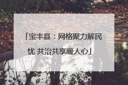 宝丰县：网格聚力解民忧 共治共享暖人心