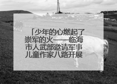少年的心燃起了崇军的火——临海市人武部邀请军事儿童作家八路开展国防主题讲座
