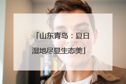 山东青岛：夏日湿地尽显生态美