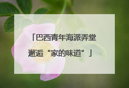 巴西青年海派弄堂邂逅“家的味道”