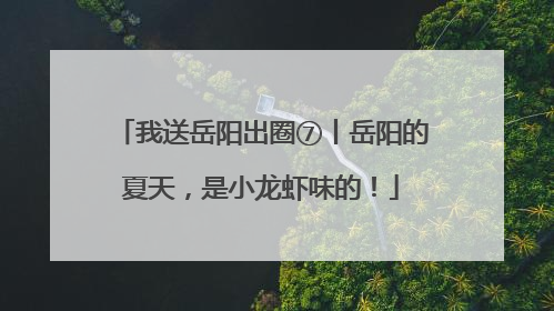 我送岳阳出圈⑦丨岳阳的夏天，是小龙虾味的！