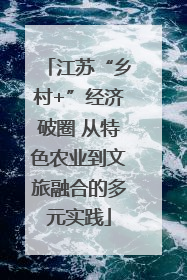 江苏“乡村+”经济破圈 从特色农业到文旅融合的多元实践