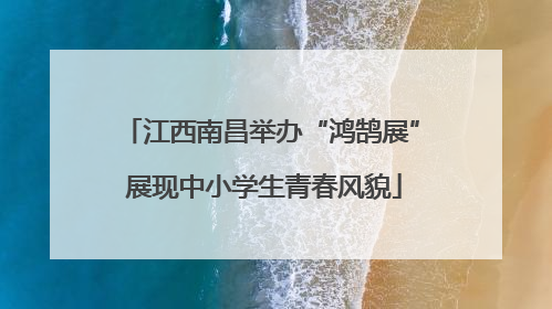 江西南昌举办“鸿鹄展” 展现中小学生青春风貌