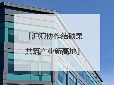 沪滇协作结硕果 共筑产业新高地