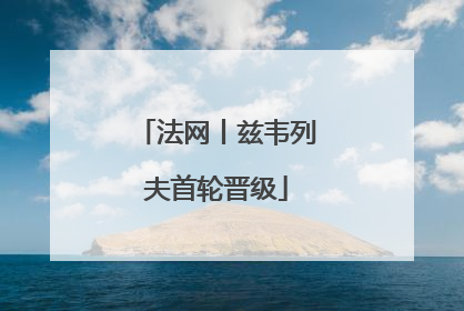 法网丨兹韦列夫首轮晋级