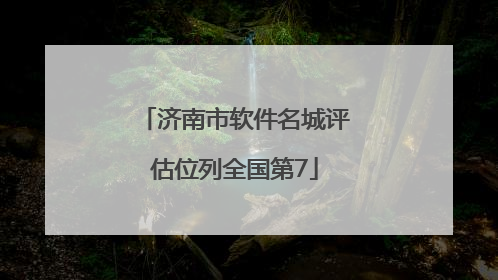 济南市软件名城评估位列全国第7