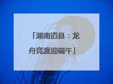 湖南道县：龙舟竞渡迎端午