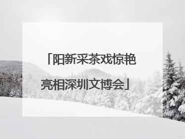 阳新采茶戏惊艳亮相深圳文博会