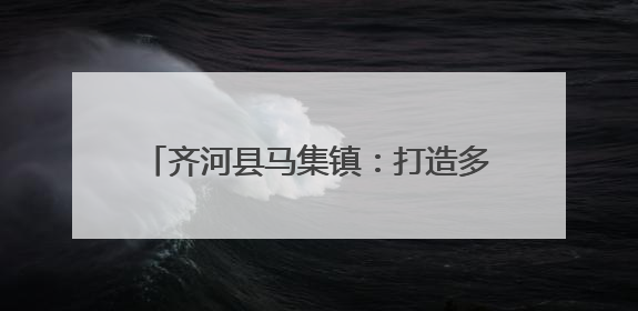 齐河县马集镇：打造多元共享开放式文化书院