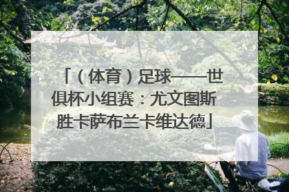 （体育）足球——世俱杯小组赛：尤文图斯胜卡萨布兰卡维达德