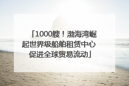 1000艘！渤海湾崛起世界级船舶租赁中心 促进全球贸易流动