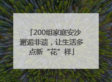 200组家庭安沙邂逅非遗，让生活多点新“花”样