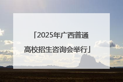 2025年广西普通高校招生咨询会举行