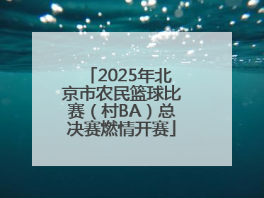 2025年北京市农民篮球比赛（村BA）总决赛燃情开赛