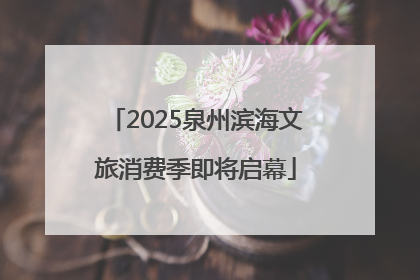 2025泉州滨海文旅消费季即将启幕