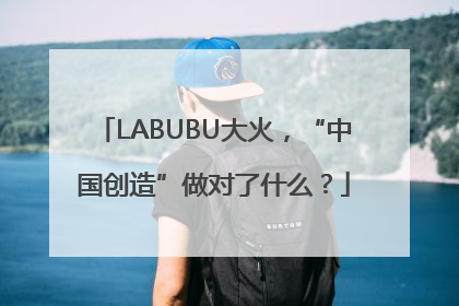 LABUBU大火，“中国创造”做对了什么？